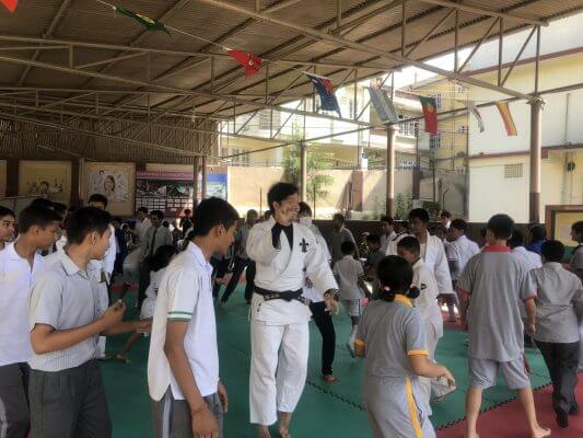   Judo Demonstration by International Team from Japan